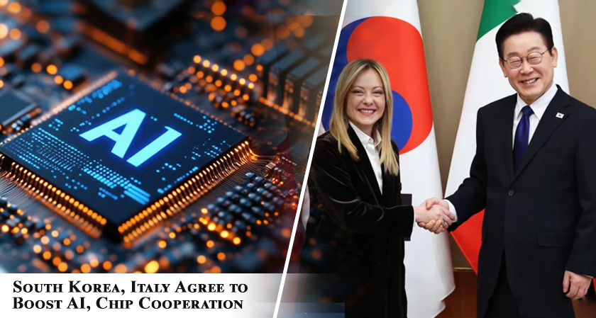 South Korea, Italy Agree to Boost AI, Chip Cooperation