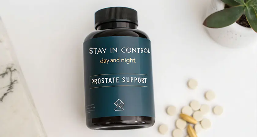 Stay in control — day and night — with Prostate Support.