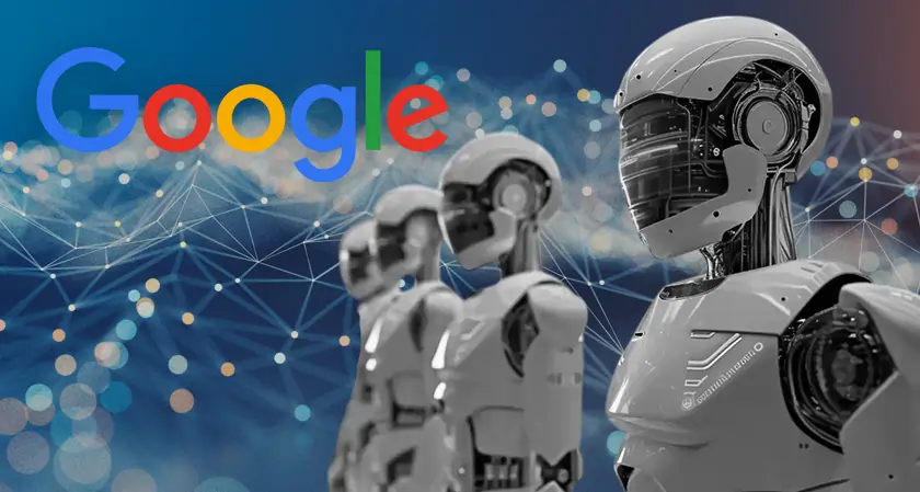 The Silicon Review- Google Robotics AI powering an AI-driven robot in a warehouse