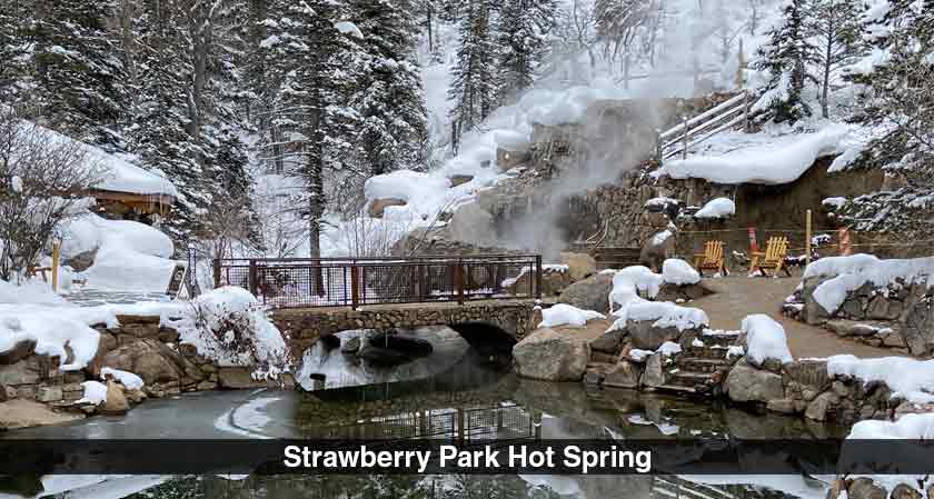 Strawberry Park Hot Spring: Experiential hot springs stay amidst the snow
