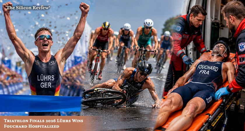 Triathlon Finals 2026: Lasse L&uuml;hrs Wins Gold as Crash on Bike Course Causes Shock, Fouchard Hospitalized