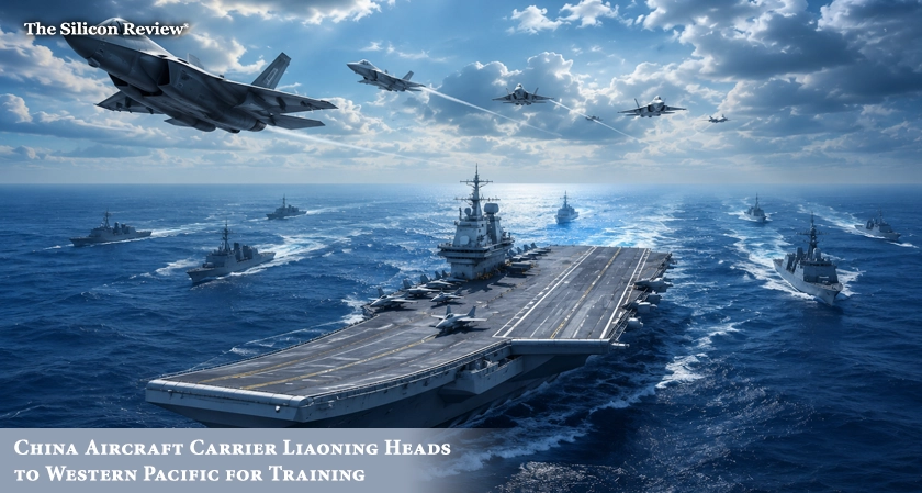 China Aircraft Carrier Liaoning Heads to Western Pacific for Training