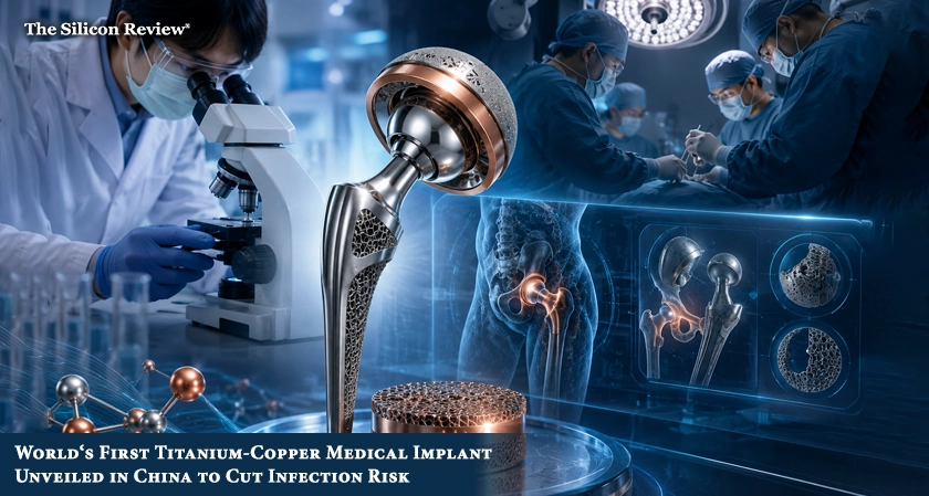 World&lsquo;s First Titanium-Copper Medical Implant Unveiled in China to Cut Infection Risk