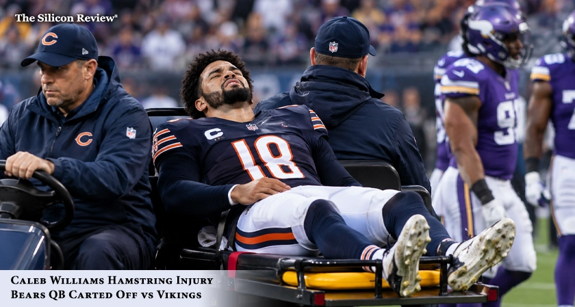 Bears' Caleb Williams Carted Off After Hamstring Injury in 9-3 Loss to Vikings; 'If 18 Gets Hurt, the Whole World Is Worried'