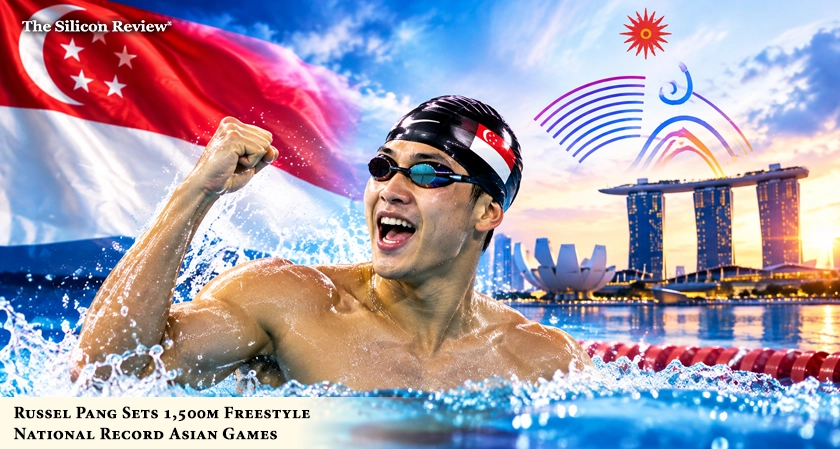 Singapore's 'New Generation' Shines at Asian Games as Russel Pang Sets 1,500m Freestyle National Record