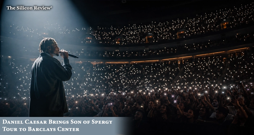 Daniel Caesar Brings Son of Spergy Tour to Barclays Center, Turns Brooklyn into a Sea of Lights and Singing