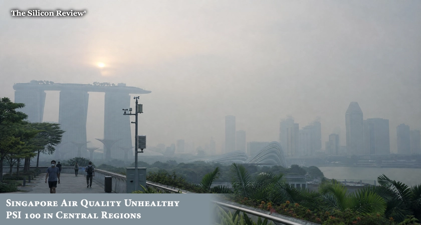 Singapore Air Quality Enters Unhealthy Range in Central Region; 24-Hour PSI Breaches 100 for First Time Since 2023