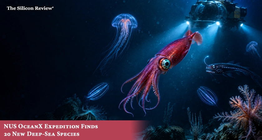 At Least 20 Species Could Be New to Science after NUS-OceanX Deep-Sea Expedition, Including the 'Strawberry Squid'