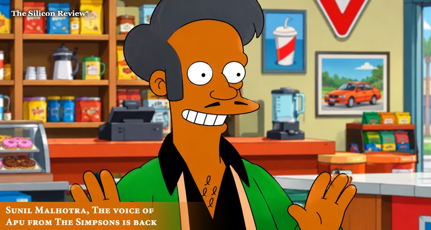 The voice of Apu from The Simpsons is back as Sunil Malhotra replaces Hank Azaria
