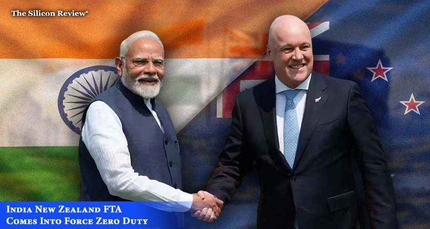 India-New Zealand Free Trade Agreement Comes Into Force