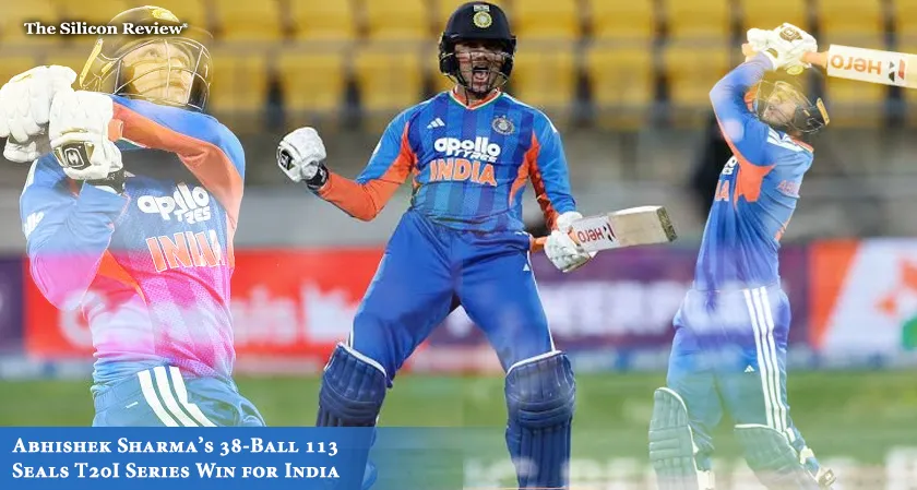 Abhishek Sharma&rsquo;s 38-Ball 113 Seals T20I Series Win for India