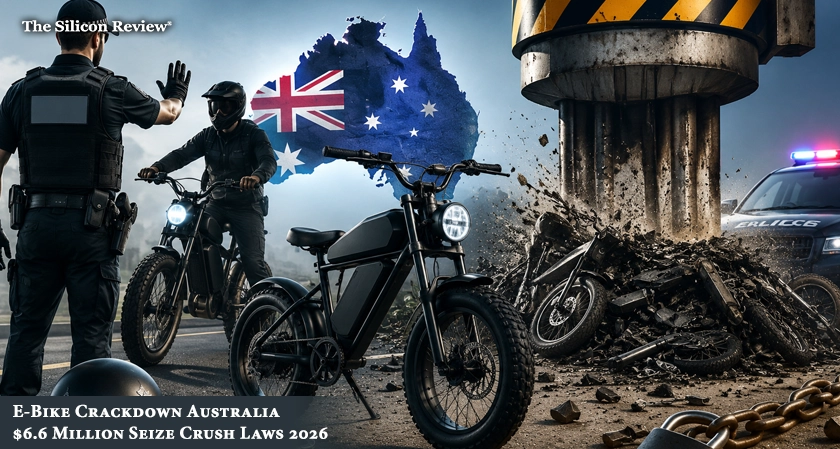 E-Bike 'Wild West' Facing $6.6 Million Crackdown Seize, Crush, Fine: Australia Gets Serious About Illegal Rides