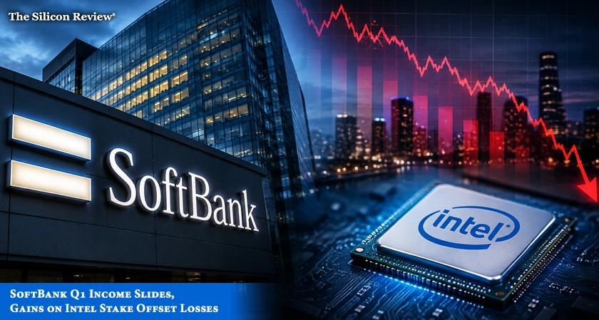 SoftBank Reports First-Quarter Income Slide, Gain on Intel Stake