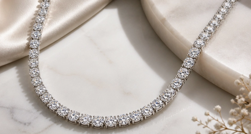 Thinking About Lab Diamond Tennis Necklaces? Here&rsquo;s What to Know
