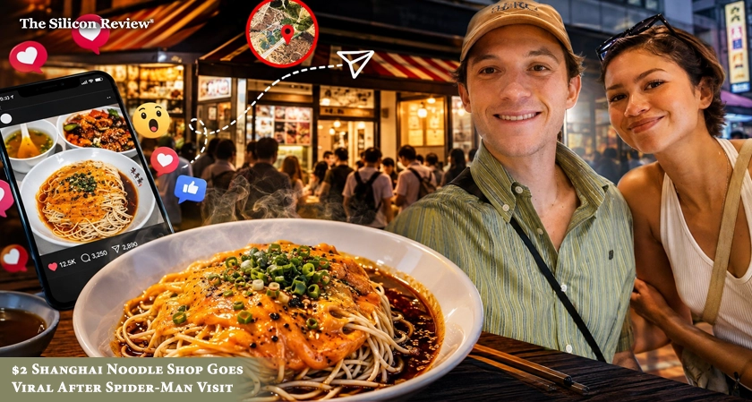 $2 Shanghai Noodle Eatery Trends Online After 'Spider-Man' Visit, Tom Holland and Zendaya Turn Sesame Noodles into Global Hit