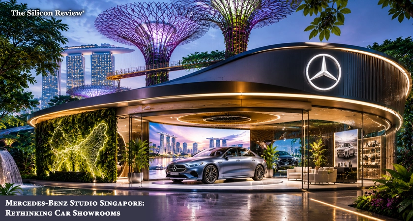 Mercedes-Benz Rethinks the Car Showroom with Singapore Studio at Gardens by the Bay