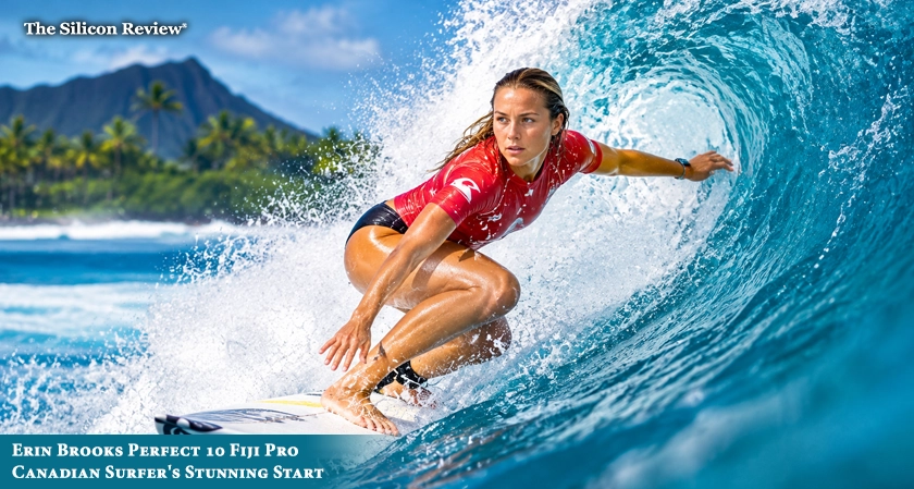 Surfing-Canada's Erin Brooks Kicks Off Fiji Pro with Perfect 10-Point Ride "Best Heat of My Life"
