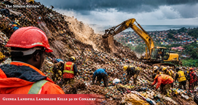Landslide at Guinea Landfill Kills 30 as Heavy Rain Collapses Mountain of Refuse in Conakry