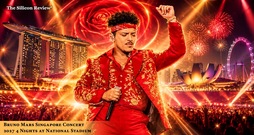 Bruno Mars to Perform 4 Nights in Singapore in April 2027 as Part of The Romantic Tour
