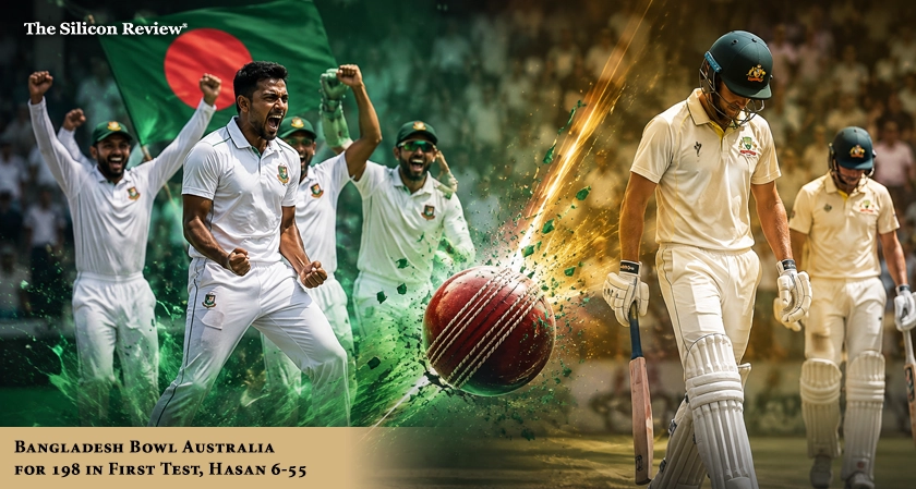 Bangladesh Bowl Out Australia for 198 in First Test as Hasan Mahmud Takes Six
