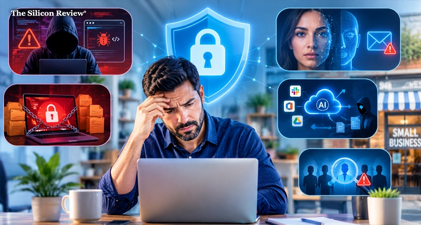 Top 5 Cybersecurity Challenges for Small Businesses:&nbsp; The Silicon Review's Guide to Overcome Cybersecurity Challenges in 2026