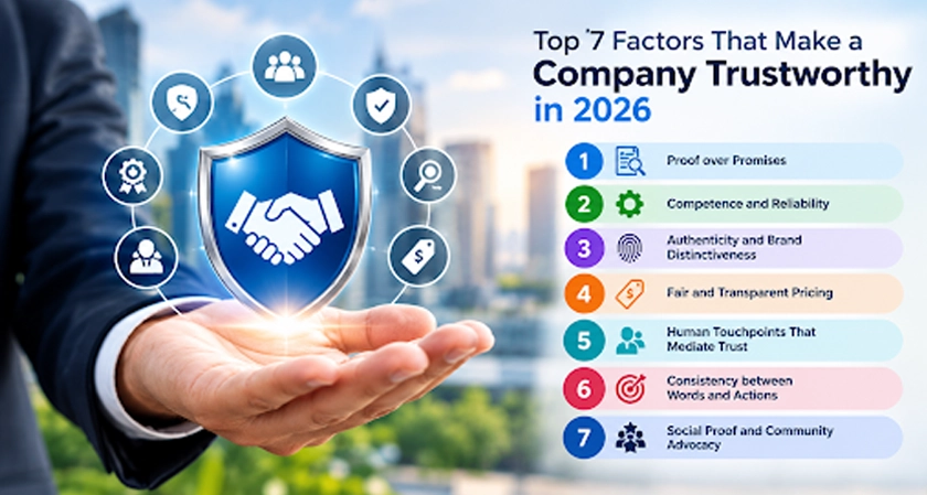 Top 7 Factors That Make a Company Trustworthy in 2026