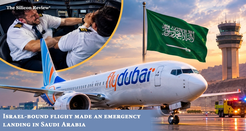 Israel-bound Flydubai flight made an emergency landing in Saudi Arabia after Pilots involved in violent physical fight.