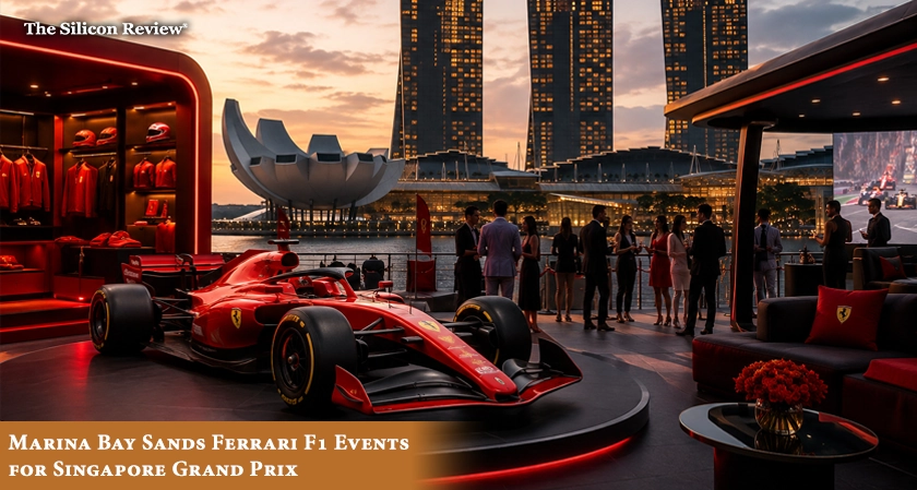 Marina Bay Sands to Host Ferrari Race Car, Luxury Pop-Up and F1-Themed Events Ahead of Singapore Grand Prix