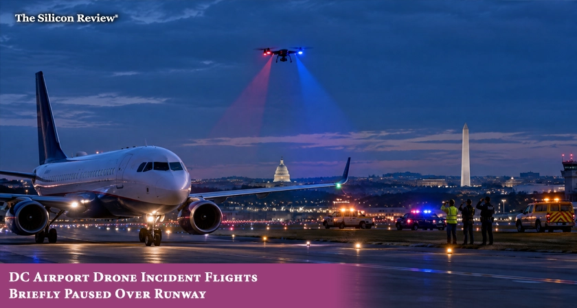 Flights Briefly Paused at DC Airport as Unauthorized Drone Appears Over Runway FAA and Law Enforcement Investigating