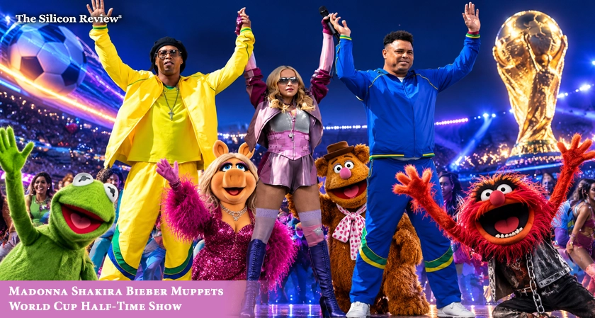 Madonna, Shakira, Bieber, and the Muppets Light up World Cup Half-Time Show at MetLife Stadium