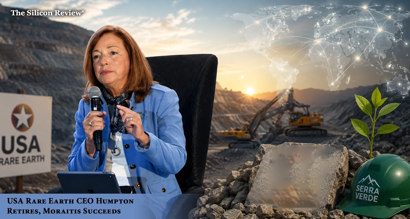 USA Rare Earth CEO Humpton to Retire, Serra Verde's Moraitis to Succeed