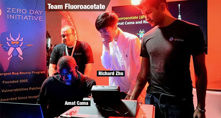 Team Fluoroacetate Dominated Pwn2Own, Found Zero-Days in Apple iPhone X, Samsung Galaxy S9, and Xiaomi Mi6 Phones