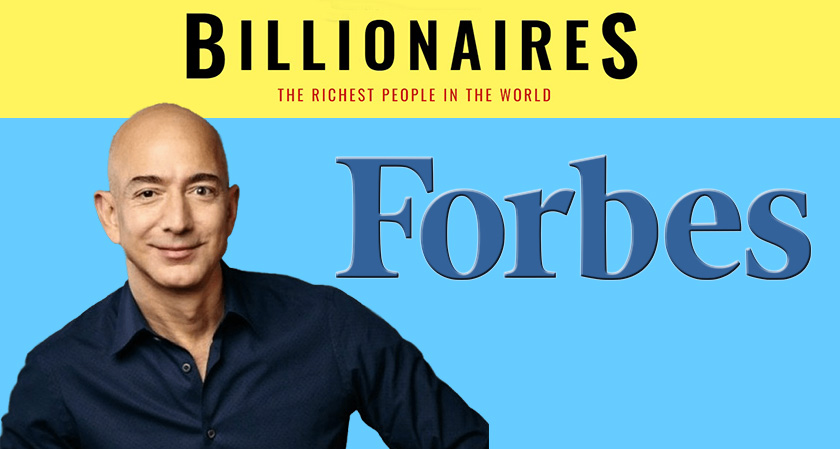 Forbes Billionaire List 2019: Bezos World’s Richest Man, India’s Ambani and Azim 13th and 36th Respectively 
