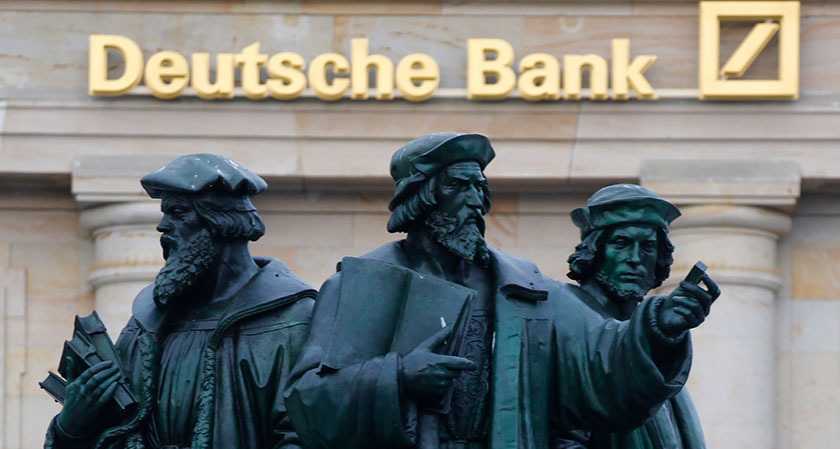 Deutsche Bank falls down to 16th in the world ranking
