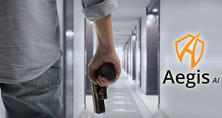 Aegis AI, a startup has developed software to help detect guns