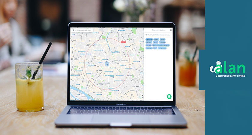 Alan Maps makes possible for people to locate doctors around them