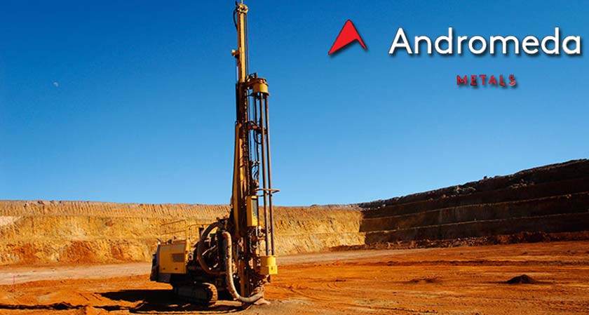 Andromeda Metals Ltd. has started drilling in South Australia