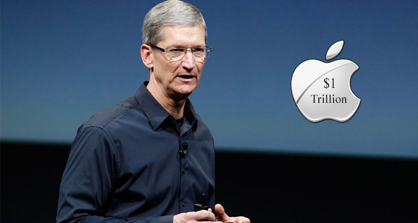 Apple creates history with $1 trillion market cap