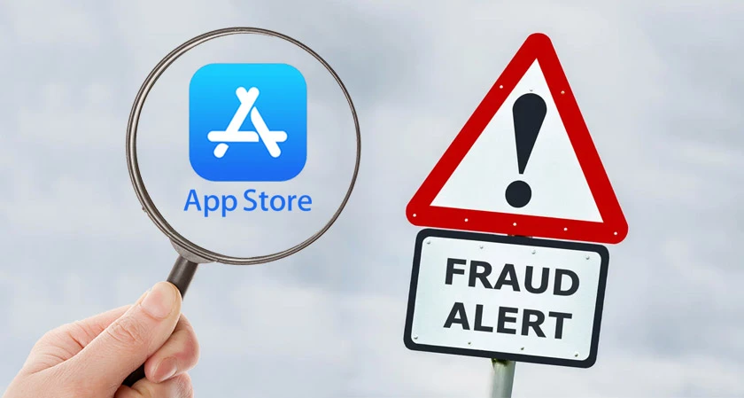 Apple fraudulent and spam transactions