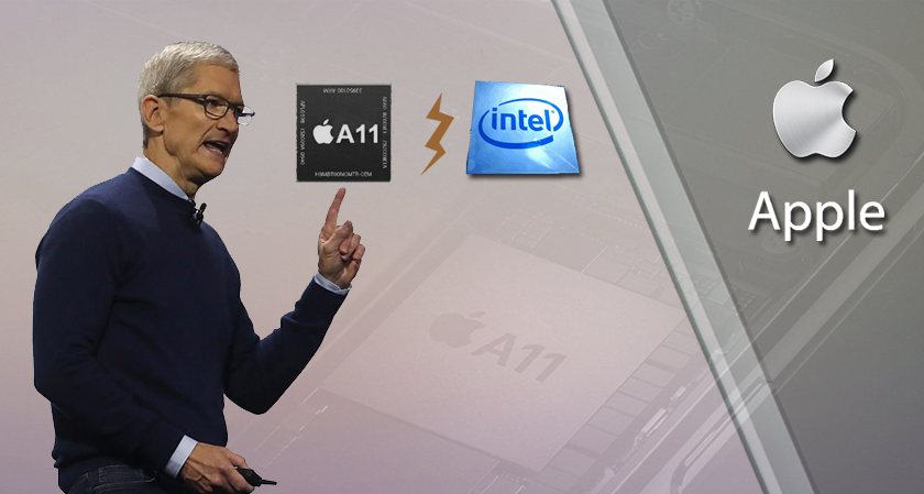 Apple is reportedly planning to work on its own processors for Mac computers