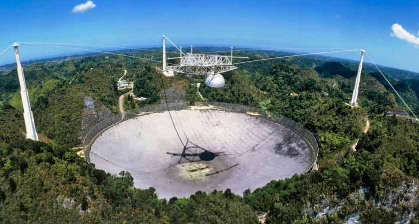 Arecibo radio telescope, an icon of astronomy to be decommissioned
