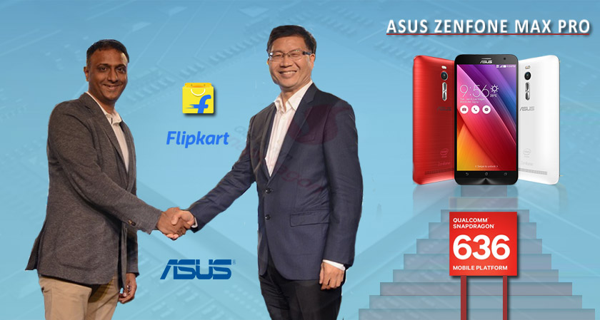 Flipkart to have a Strategic Partnership with Asus to Launch Asus ZenFone Max Pro