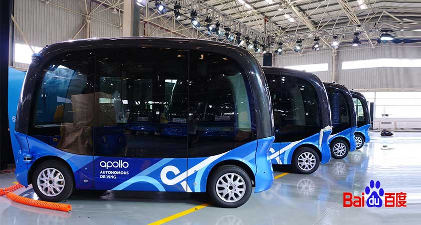 Chinese tech giant Baidu rolls out 100th autonomous bus