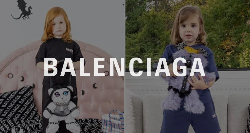 Balenciaga under fire over ads with kids and bondage gear