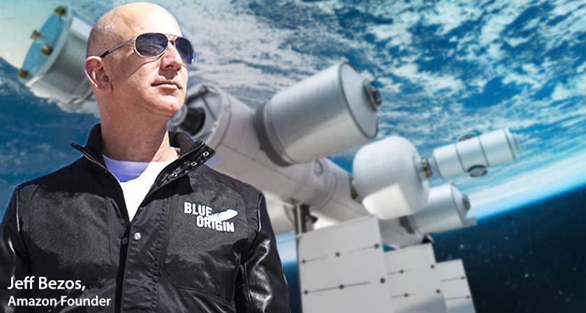 Amazon's Jeff Bezos to Launch a Commercial Space Station