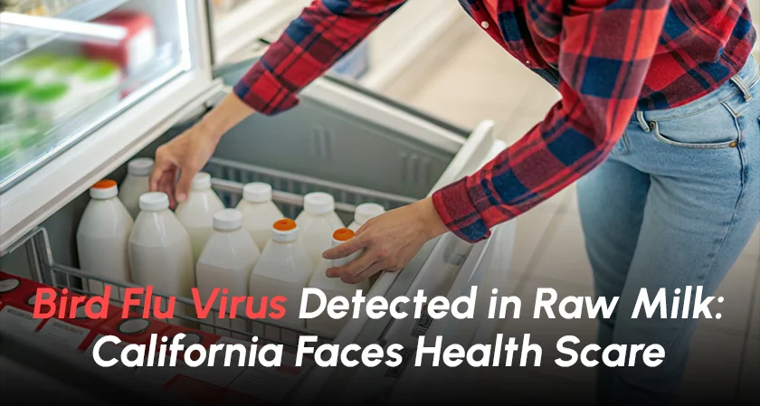 Bird Flu Virus Detected in Raw Milk: California Faces Health Scare