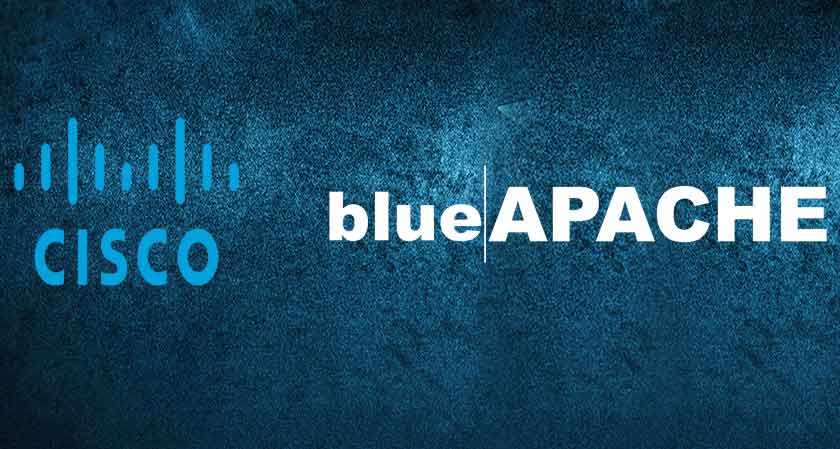 blueAPACHE’s revamping plans will be powered by Cisco’s router network technology