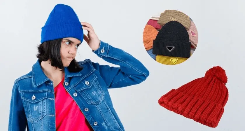 Custom beanies with unique designs and branding elements