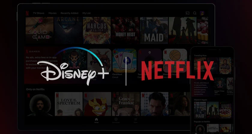Netflix is overtaken by Disney in the race for subscribers