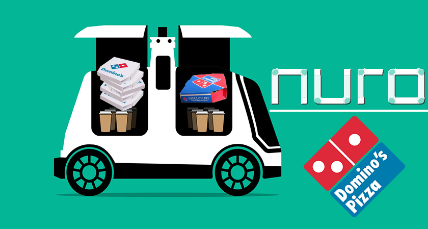 Domino’s to start driverless pizza delivery in Houston in partnership with Nuro